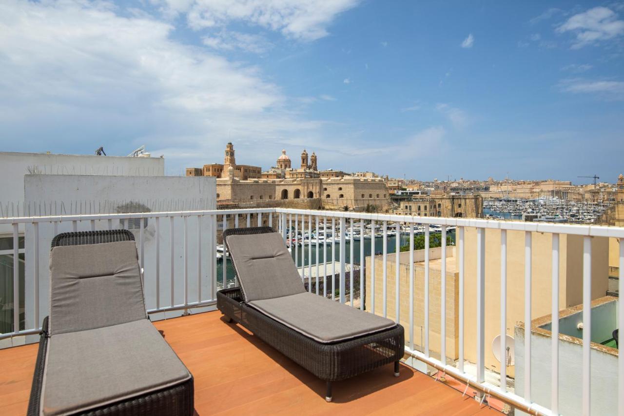 Traditional & Modern Maltese Townhouse - Rooftop Terrace And Sea Views, Close To Birgu Waterfront Cospicua Exteriér fotografie