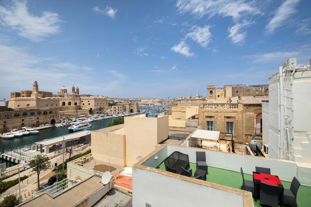 Traditional & Modern Maltese Townhouse - Rooftop Terrace And Sea Views, Close To Birgu Waterfront Cospicua Exteriér fotografie
