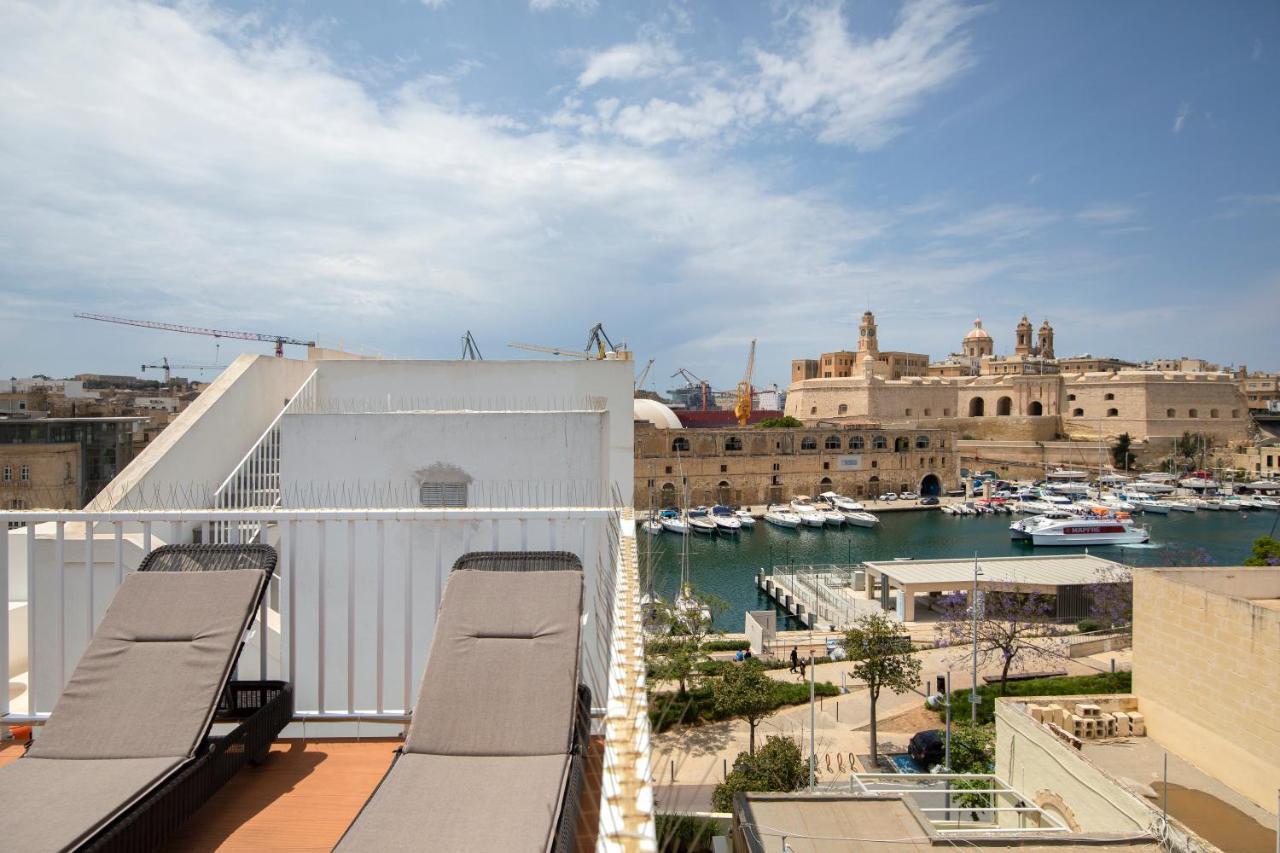 Traditional & Modern Maltese Townhouse - Rooftop Terrace And Sea Views, Close To Birgu Waterfront Cospicua Exteriér fotografie