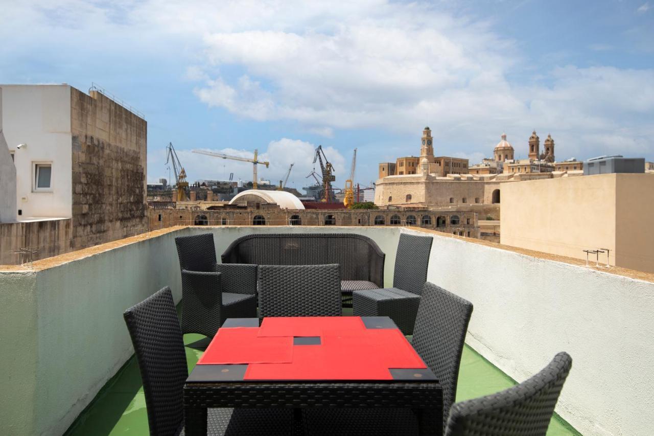 Traditional & Modern Maltese Townhouse - Rooftop Terrace And Sea Views, Close To Birgu Waterfront Cospicua Exteriér fotografie