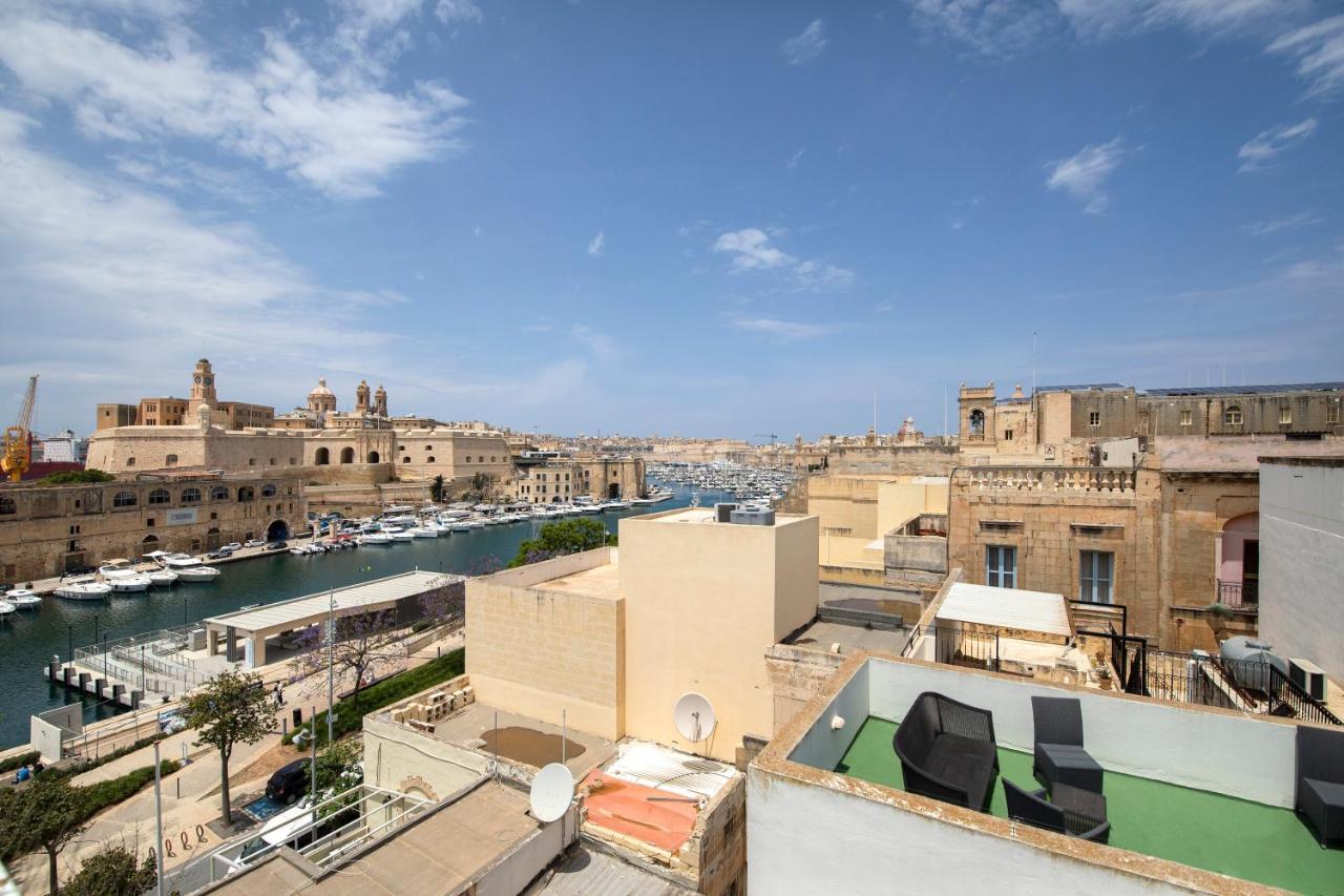 Traditional & Modern Maltese Townhouse - Rooftop Terrace And Sea Views, Close To Birgu Waterfront Cospicua Exteriér fotografie